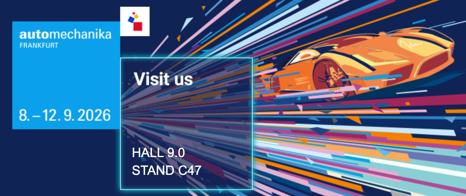 Visit us at Automechanika Frankfurt – Hall 9.0, Stand C47